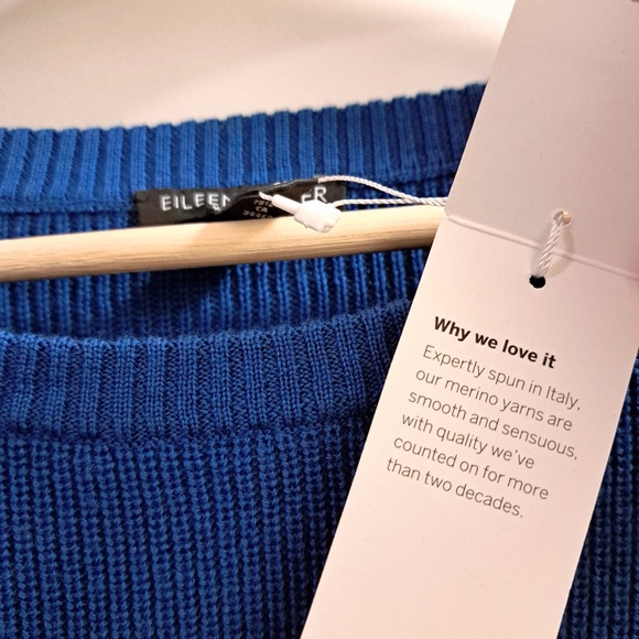 Eileen Fisher Crew Neck Merino Wool Sweater Size 2X - Picture 7 of 11